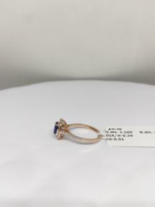 Elegante Anillo de Diamantes Cultivados en Laboratorio en Oro Rosa para Mujer, Diseño Elegante, Certificado IGI, Diamante Sintético, Joyería Fina, Venta al Por Mayor OEM - Product Image 5