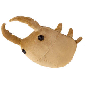 3031 Peluche de Escarabajo Gigante Marrón Realista, Juguete de Peluche Suave con Forma de Insecto, Almohada de Animal para Niños, Regalo, Escarabajo Marrón de Ojos Grandes - Product Image 3