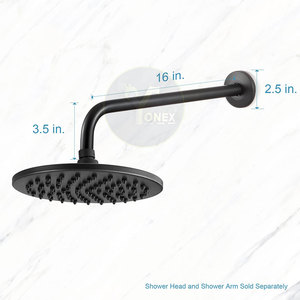 แขนฝักบัวแบบติดผนัง คุณภาพดี ดีไซน์ทันสมัย สำหรับห้องน้ำ - Product Image 3