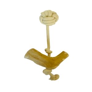 ไม้กาแฟสำหรับสุนัขกัดแทะพร้อมเชือกฝ้ายสำหรับทำความสะอาดฟัน - Product Image 1