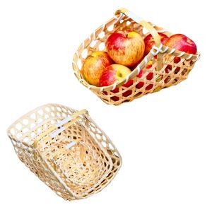 Artisan Straw BAMBOO <b>GIFT</b> <b>BASKET</b> Natural Woven Hamper <b>Basket</b> for Packaging and Natural Storage & Packaging <b>Basket</b> for <b>Gifts</b> - Product Image 1