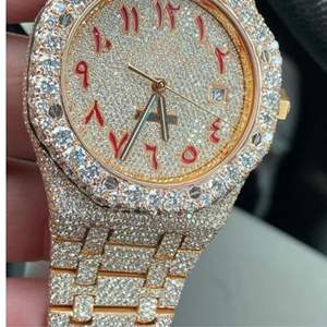 Montre de haute qualité entièrement personnalisée avec diamants cultivés en laboratoire pour hommes, montre de bijouterie hip-hop avec diamants, cadeau - Product Image 5