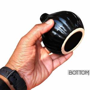 Pure Source India Ceramic <b>Reed</b> <b>Diffuser</b> Pot with <b>Reed</b> Sticks Multipurpose Flower Vase for Home Fragrance Decor - Product Image 5