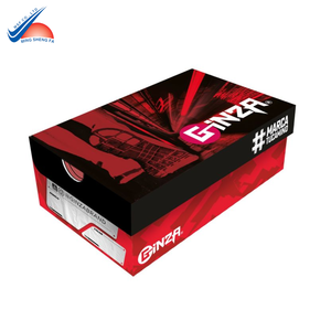 Boîte à chaussures en carton ondulé |   Emballage de chaussures durable |   Usine OEM - Product Image 1