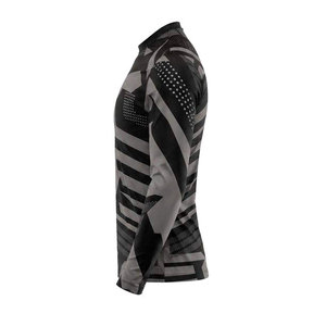 Maillot de motocross personnalisé pour homme à manches longues, respirant, séchage rapide, en polyester, pour toutes les saisons, vêtements de course - Product Image 6