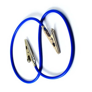 Professional Dental Manual Silicone <b>Bib</b> <b>Clip</b> Holder Blue Color Napkin Crocodile <b>Clip</b> Reusable Patient <b>Bib</b> Fastener Stainless - Product Image 5