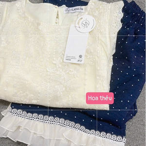 Ensemble deux pièces d'été pour femmes, vêtements confortables, mode naturelle, lavables, emballage personnalisé, fabriqué au Vietnam. - Product Image 4