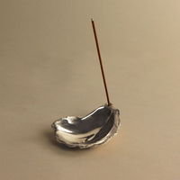 Brûleur d'encens indien en acier inoxydable, écologique, design minimaliste, diffuseur aromatique, utilisation toute saison, parfum d'ambiance durable