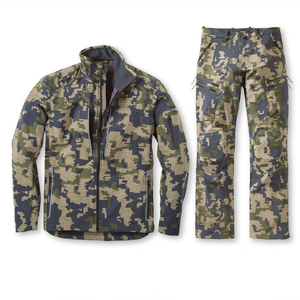 Professional Custom Logo Winter Soft <b>Shell</b> Camouflage Hunting Suit Set Waterproof Men's Hunting Suits - Product Image 4