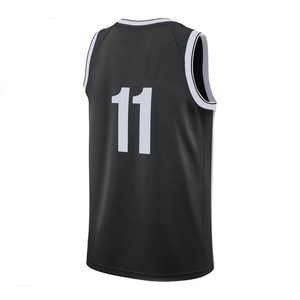 Vêtements de sport de basketball d'été BSCI, maillots et t-shirts unisexes en polyester imprimés, respirants, grande taille, design uni pour hommes - Product Image 4
