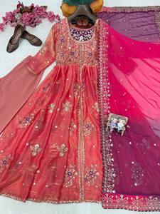LAUNCHING NEW DESIGNER SALWAR KAMEEZ MODERN PARTY <b>WARDROBE</b> BEAUTY SET - Product Image 5