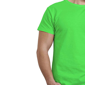 เสื้อยืดคอกลมแขนสั้นทรงปกติ ผ้าฝ้าย 100% ลายเรียบ เป็นมิตรกับสิ่งแวดล้อม สไตล์ลำลองสำหรับผู้ชาย น้ำหนัก 240 กรัม สินค้ามาใหม่ - Product Image 3