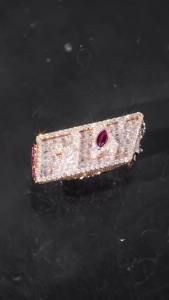 Anillo de Moissanita Royal Iced |   Diamante VVS |   Plata de Ley 925 |   Anillo de Moda Hip Hop |   Joyería Unisex para Regalo |   Diseño Personalizado - Product Image 6