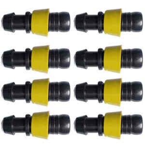 Raccords d'irrigation goutte à goutte en PP noir pour serres agricoles et systèmes d'arrosage agricoles pour une distribution efficace de l'eau aux cultures, résistants aux UV - Product Image 4