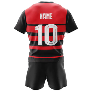 ชุดรักบี้สำหรับผู้ใหญ่ OEM ODM วัสดุโพลีเอสเตอร์ ขายส่ง ดีไซน์สวย ราคาถูก ชุดรักบี้หลากสี รับสั่งทำ - Product Image 3