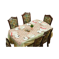 Nappes de table élégantes en coton tissé imprimé, vente en gros, lavables, pour hôtels et restaurants, linge de table en tissu durable