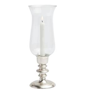 Candelabro Moderno de Aluminio Fundido con Campanas Decorativas de Vidrio Acabado en Peltre y Acabado Espejo para Decoración del Hogar - Product Image 4