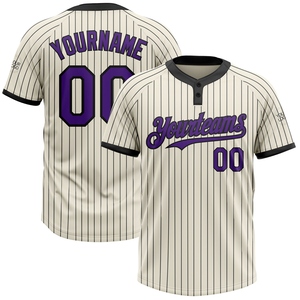 Wholesale Direct OMMIZ INDUSTRY Custom Green-White 3D Pattern Abstract <b>Brush</b> Stroke Two-Button Unisex Softball Jersey - Product Image 3