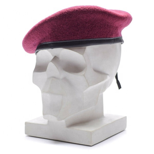 Custom Embroidered Wool <b>Beret</b> Hat Classic Fashion Headwear for Men - Product Image 2