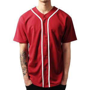 Personnalisez votre propre maillot de baseball avec logo, tissu respirant et extensible, et tissu de haute qualité, logo personnalisé - Product Image 1