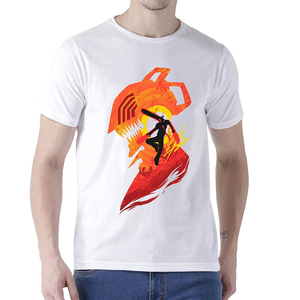 เสื้อยืดสตรีทแวร์พิมพ์ลายผู้ชาย ไซส์พลัส สั่งทำได้ สไตล์วินเทจ ทรงโอเวอร์ไซส์ ผ้าผสมโพลีเอสเตอร์และคอตตอน ไม่เป็นขุย คุณภาพสูง - Product Image 2