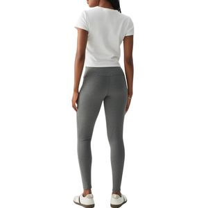 Leggings de Yoga Personalizados al por Mayor para Mujer, Cintura Media, Transpirables, Antibacterianos, Sin Costuras, Gruesos, Pantalones de Entrenamiento Midi, Levanta Glúteos, Talla Personalizada - Product Image 4