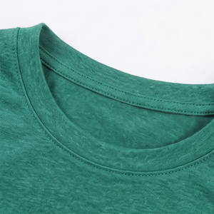 Vente en gros de shorts d'été pour femmes de haute qualité, ensemble 2 pièces uni, vêtements décontractés, coton/polyester respirant et écologique - Product Image 6
