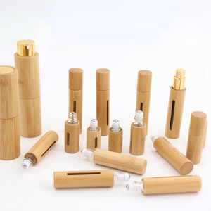 Botella de Aceite Esencial Recargable de Madera Ecológica Hecha a Mano con Logotipo Personalizado - Opción de Regalo al por Mayor - Product Image 2