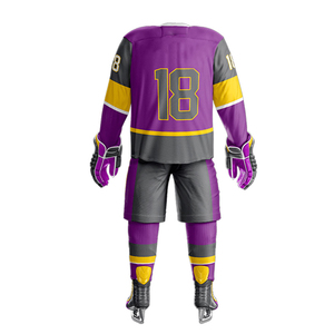 Uniforme de Hockey sobre Hielo 2026, Superventas, Precio de Fábrica, Tacto Suave, Unisex, Servicio OEM, Transpirable, 100% Poliéster - Product Image 4