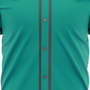 Camiseta de Béisbol Personalizada, Impresa, de Manga Corta, de Alta Calidad, Unisex, Deportiva, Transpirable, Cuello en V, Poliéster y Algodón, Malla Fresca - Product Image 2