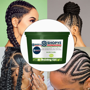 Gel Coiffant Tresses Privées 64 oz – Fixation Forte Sans Résidu, Cire Brillante pour Locks, Gel Pur Réparateur Cheveux Unisexe - Product Image 6