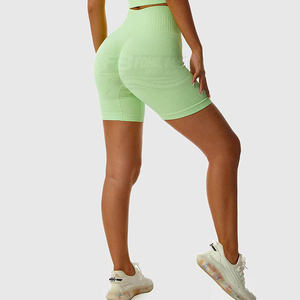 Nouveau style Leggings de yoga pour femme à taille haute très élastique, extensibles dans quatre directions, effet froncé aux fesses, en Polyester/Nylon, OEM - Product Image 3