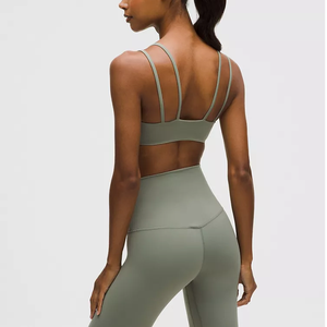 Conjunto Deportivo de Yoga para Mujer de Alta Calidad, 2 Piezas, Ecológico, Transpirable, Spandex/Nailon, Estampado Animal/Camuflaje, Ropa Deportiva - Product Image 2