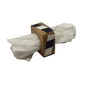 Resin & Wooden Napkin Rings Customized Wooden Napkin Ring <b>Tableware</b> Antique Product for Home Made in India - Product Image 1