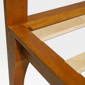 Japanese Joinery Wooden <b>Bed</b> <b>Frame</b> Minimalist Style Tool-free Wooden <b>Bed</b> Vietnam Custom Bedroom Furniture Manufacturer - Product Image 4