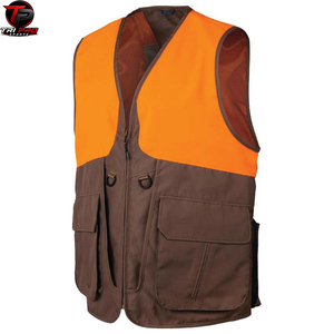 Chaleco utilitario para exteriores, chaleco de cuello alto, chaleco con cremallera completa, chaleco softshell, chaleco de caza, chaleco de pesca, chaleco con bolsillo con cremallera en el pecho - Product Image 1