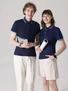 Camisetas Polo Blancas 100% Algodón para Hombre, Logotipo OEM, Manga Corta, Camisa de Golf de Verano, Ropa de Caballero, Camisa Polo Oficial para Adultos - Product Image 6