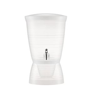 Dispenser per Bevande in Plastica da 2,64 Galloni (16L) con Rubinetto e Scomparto per Ghiaccio, Ideale per Feste, con Funzione di Riscaldamento - Product Image 1