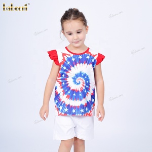Conjunto de Traje de Baño Patriótico Babeeni para Niños y Niñas, 4 de Julio, Informal, 100% Algodón, Ignífugo, Certificado CPSIA/OEKO-TEX, ODM - Product Image 2