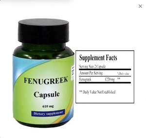 Capsules de Fenugrec Efficaces pour Adultes – Compléments Herbales Beauté Peau – Améliore l'Immunité – Certifié ISO – 1220mg – Conditionné en Bouteille – Nouveauté - Product Image 2