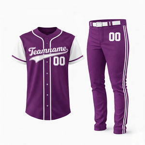 En stock, maillot décontracté pour l'entraînement, broderie personnalisée, impression de numéros et de lettres, maillot à boutons - Product Image 3