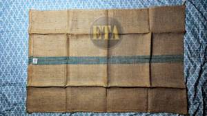 Bolsa de Compras Reciclable de Satén con Raya Verde, Embalaje Textil Reutilizable, 1.19444x0.805556 Yardas, Export Trade Associate - Product Image 5