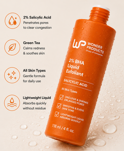 OEM/ODM 2% BHA <b>Liquid</b> Exfoliant Salicylic Acid Smooth Even Skin Tone Unclogs Shrinks Pores Private Label at Wholesale Price - Product Image 2