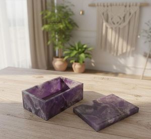 Best Quality Modern <b>Resin</b> Jewelry Keepsake Storage Box Handmade Customizable Wedding <b>Gift</b> - Product Image 3
