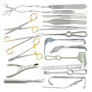 Ensemble d'instruments chirurgicaux manuels en acier inoxydable de qualité supérieure, kit complet d'outils chirurgicaux pour usage professionnel, hôpitaux - Product Image 1