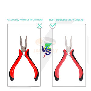 Outil professionnel Linkies en acier inoxydable pour ouvrir les micro-anneaux, spécial pour la suppression des extensions capillaires, avec encoches et forme arrière spéciales - Product Image 6