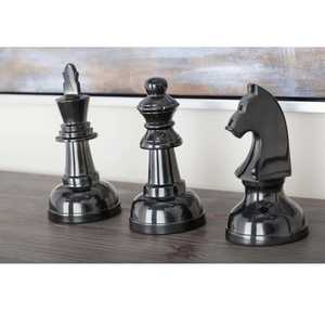 Modern Aluminium Handmade Eco-Friendly Durable Chess <b>Figures</b> Set Single-piece Artistic Tabletop Decor for Home Office - Product Image 1