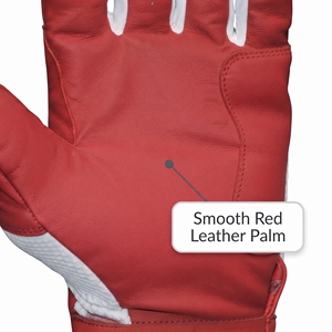 Gants de frappeur de baseball en cuir professionnels pour hommes adultes, antidérapants, respirants, durables, écologiques, séchage rapide, marque XTREME - Product Image 4
