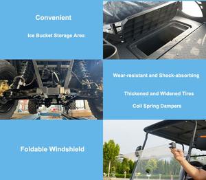 Carrito Eléctrico Personalizado de 4 Pasajeros, 72V, G/f B/y, con Bandeja, Fabricado en China, Certificado para más de 500 kg (DOT/CE) - Product Image 6