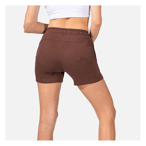 Shorts décontractés pour femmes de qualité supérieure, taille haute, ajustables, croisés, doux au toucher, pour l'été, grandes tailles - Product Image 3